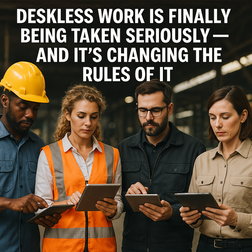 Deskless Work Is Finally Being Taken Seriously — And It’s Changing the Rules of IT